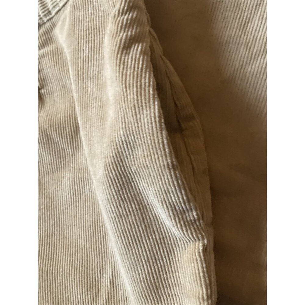 New Ladies Lands End Tan Courduroy Pants Size 18 NWT 36 X 29 - Picture 4 of 8